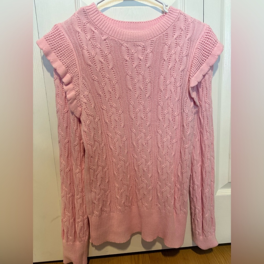 Crown and Ivy Ruffle Sweater